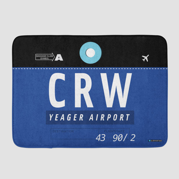 CRW - Bath Mat - Airportag