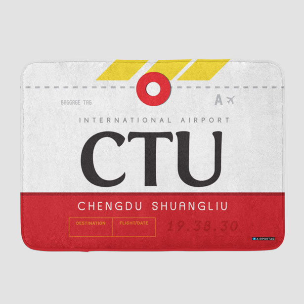 CTU - Bath Mat - Airportag