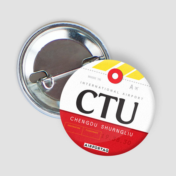 Pinback Button Chengdu Shuangliu Intl Airport Sichuan China IATA pinback-button-chengdu-shuangliu-intl-airport-sichuan-china-iata