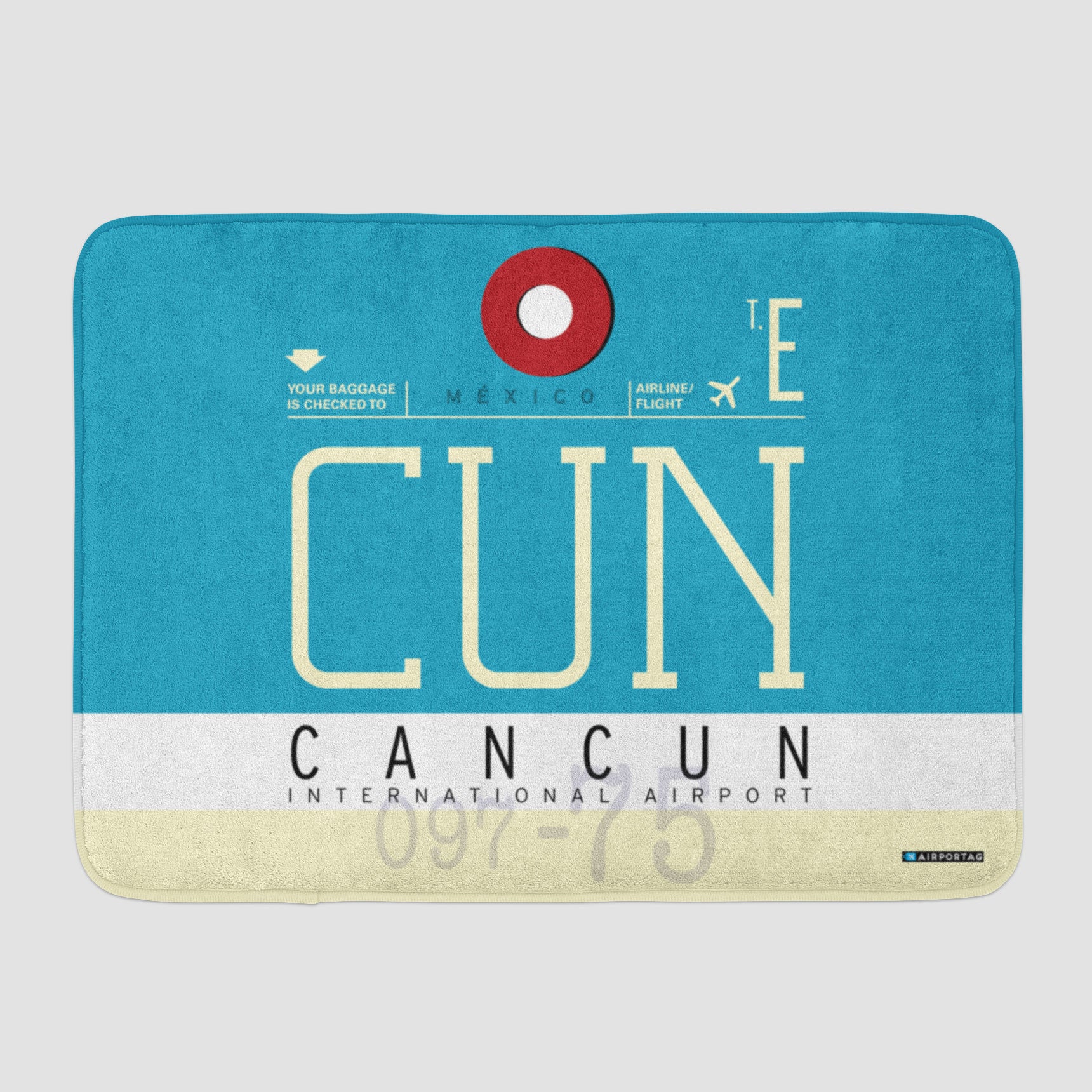 CUN - Bath Mat - Airportag