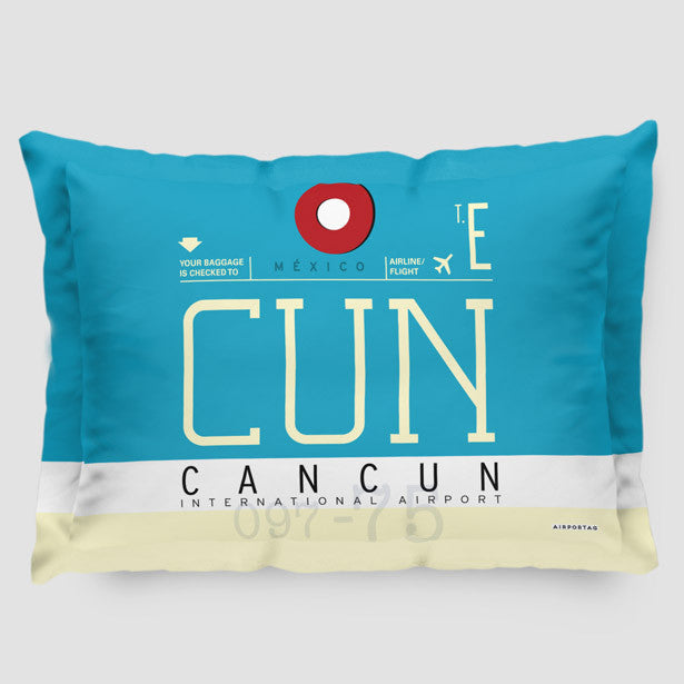 CUN - Pillow Sham - Airportag