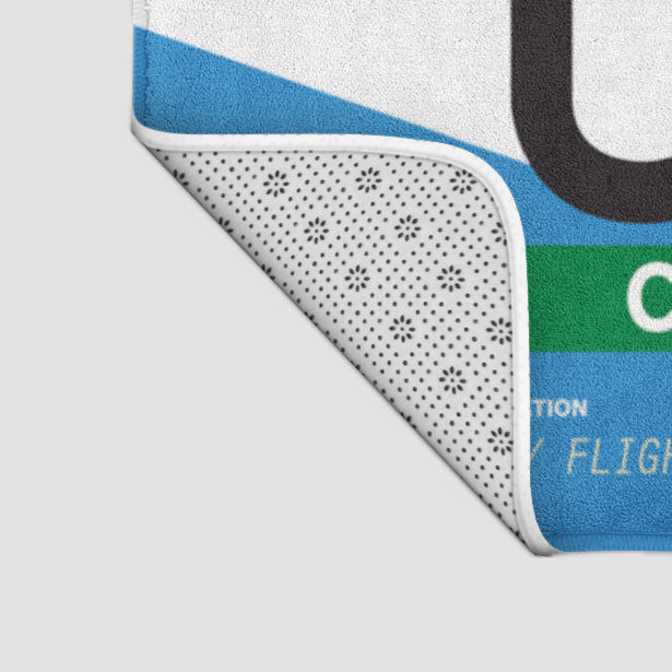 CUR - Bath Mat - Airportag