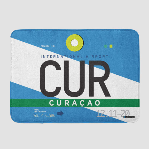 CUR - Bath Mat - Airportag