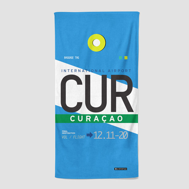 CUR - Beach Towel - Airportag