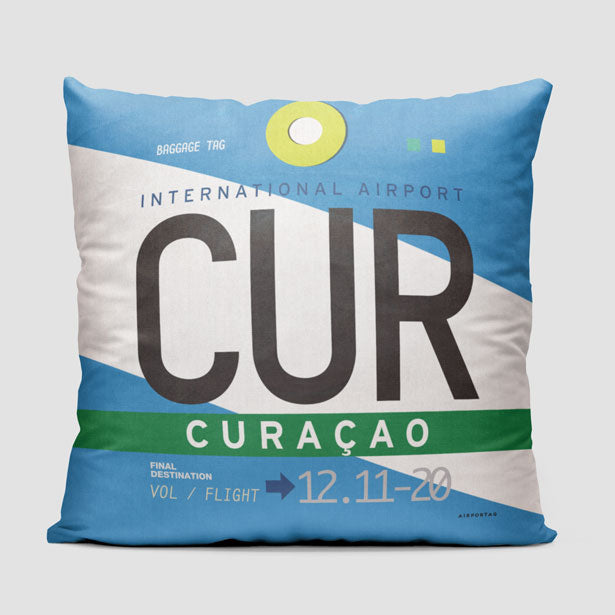 CUR - Throw Pillow - Airportag