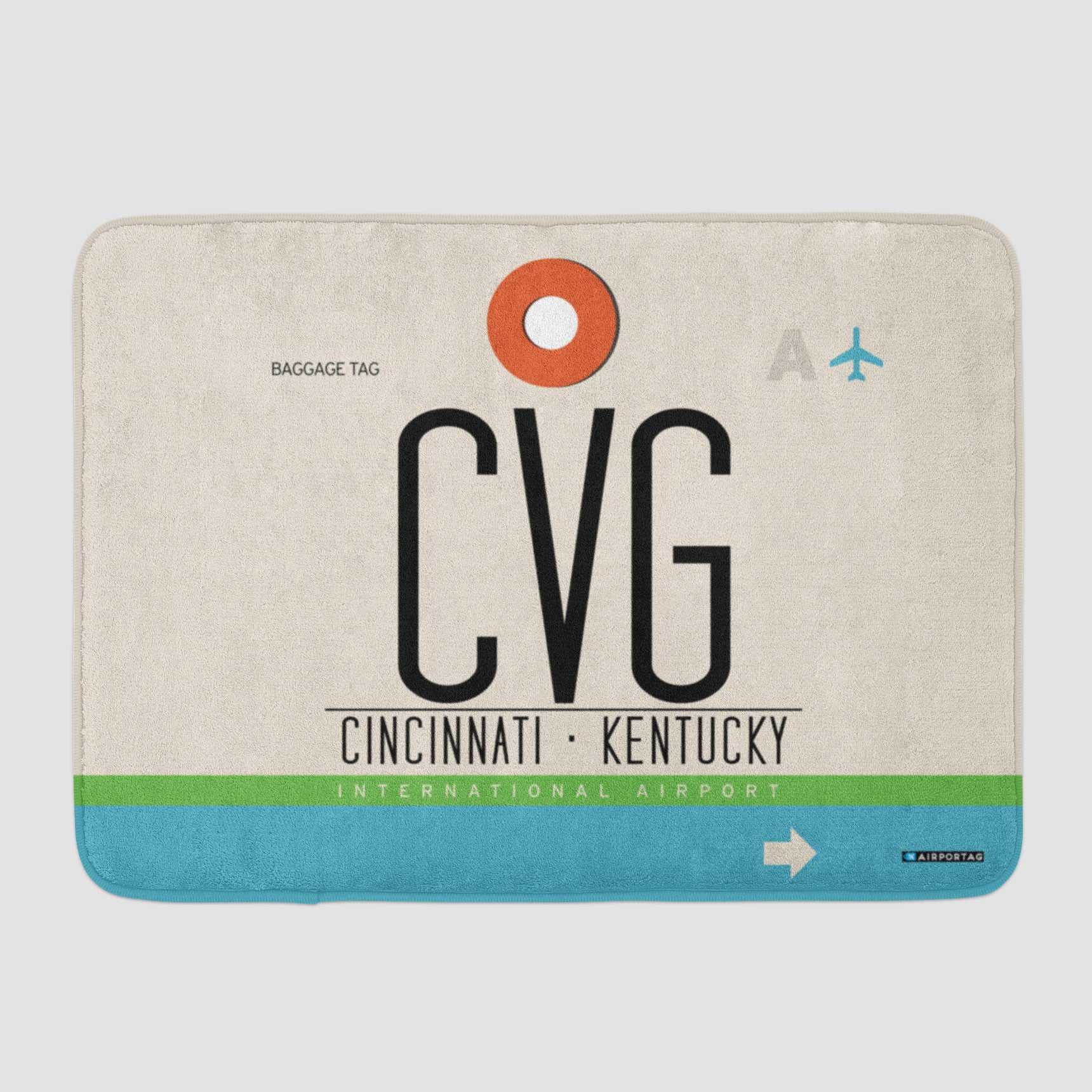 CVG - Bath Mat - Airportag