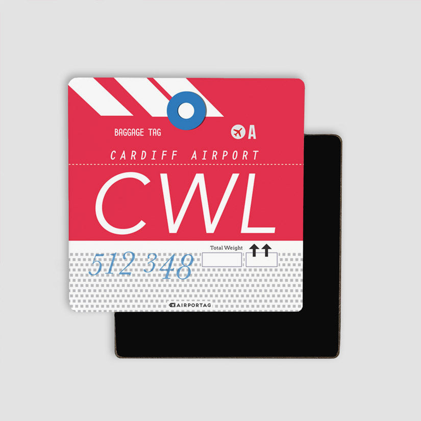 Fridge Magnets Cardiff Airport Wales United Kingdom IATA Code CWL fridge-magnets-cardiff-airport-wales-united-kingdom-iata-code-cwl