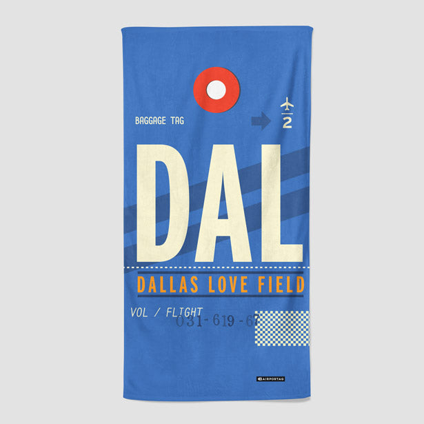 DAL - Beach Towel - Airportag