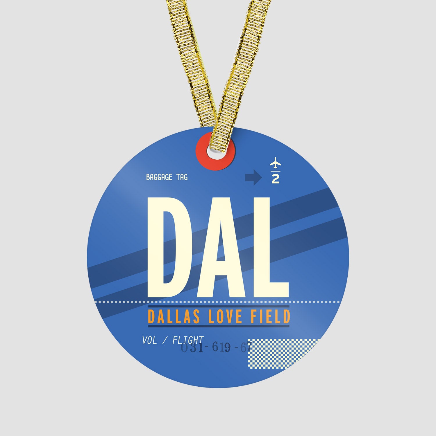 DAL - Ornament - Airportag