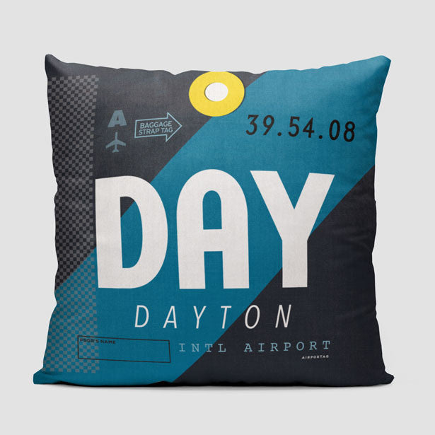 DAY - Throw Pillow - Airportag