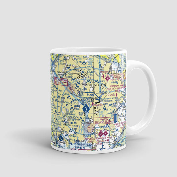 DCA Sectional - Mug - Airportag