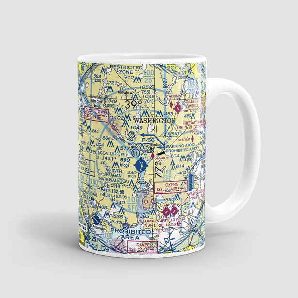 DCA Sectional - Mug - Airportag