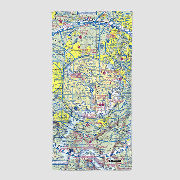 DCA Sectional - Beach Towel - Airportag