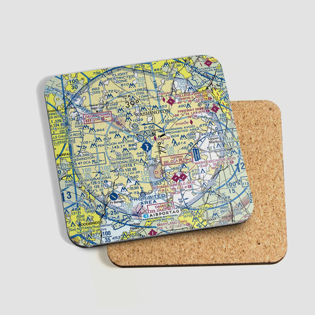 DCA Sectional - Coaster - Airportag