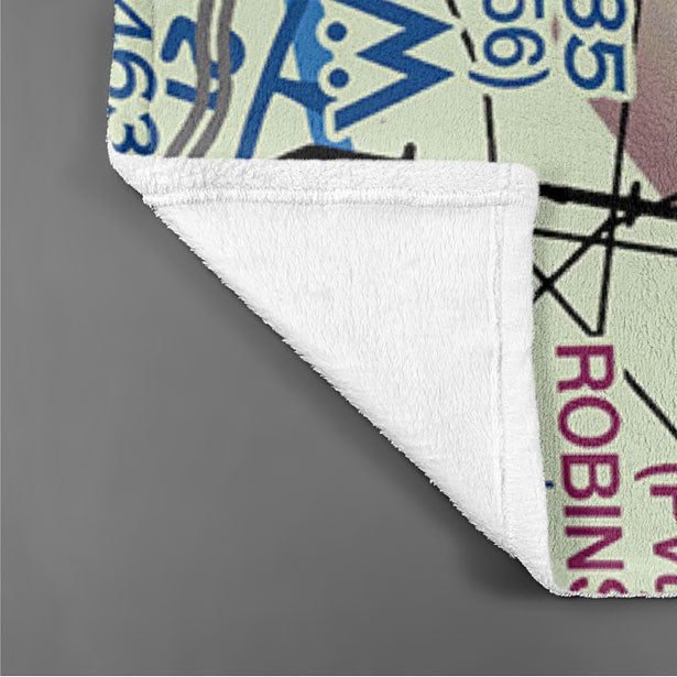 DCA Sectional - Blanket - Airportag