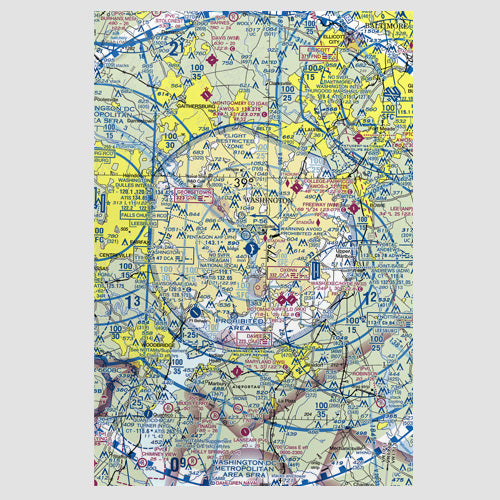 DCA Sectional - Poster - Airportag