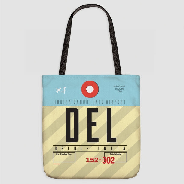 DEL - Tote Bag - Airportag