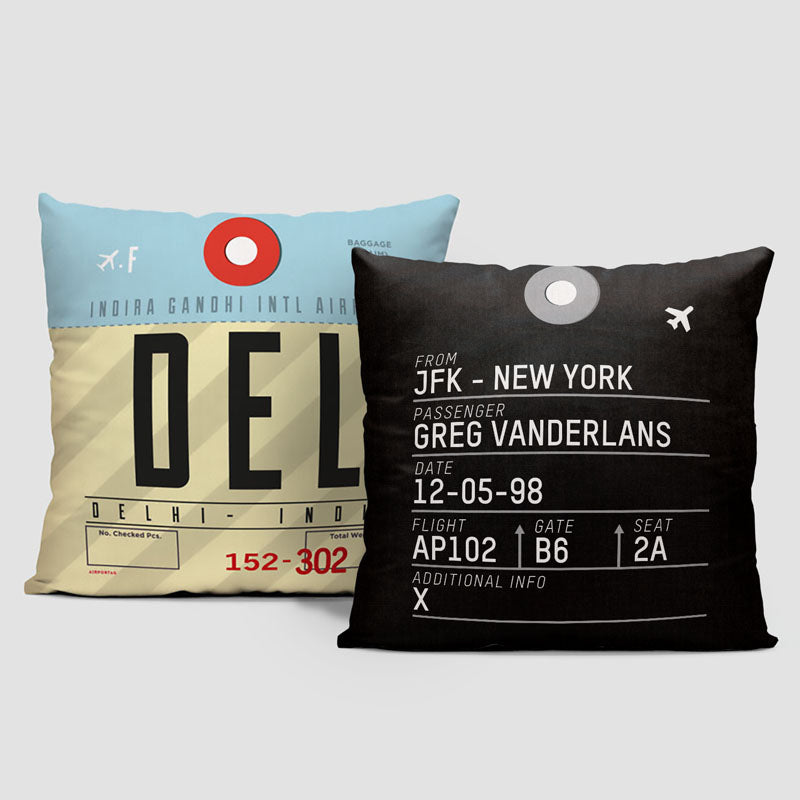 DEL - Throw Pillow