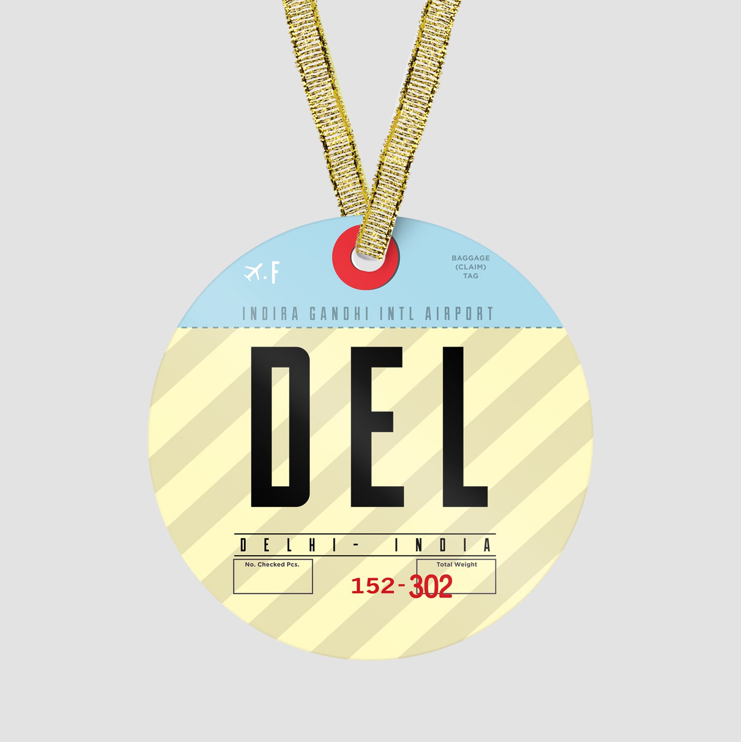 DEL - Ornament - Airportag