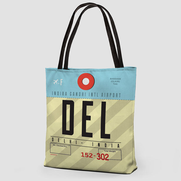 DEL - Tote Bag - Airportag