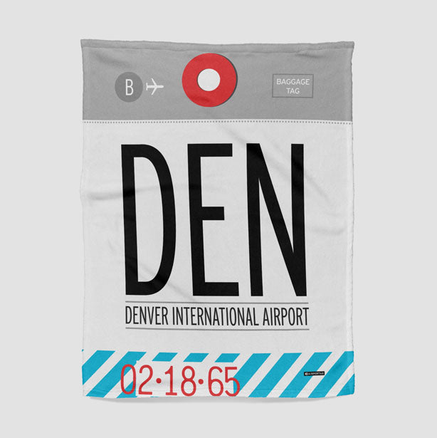 DEN - Blanket - Airportag