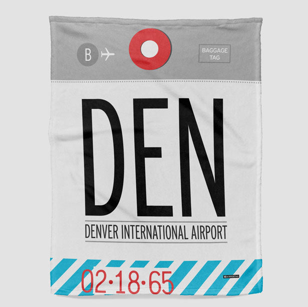 DEN - Blanket - Airportag