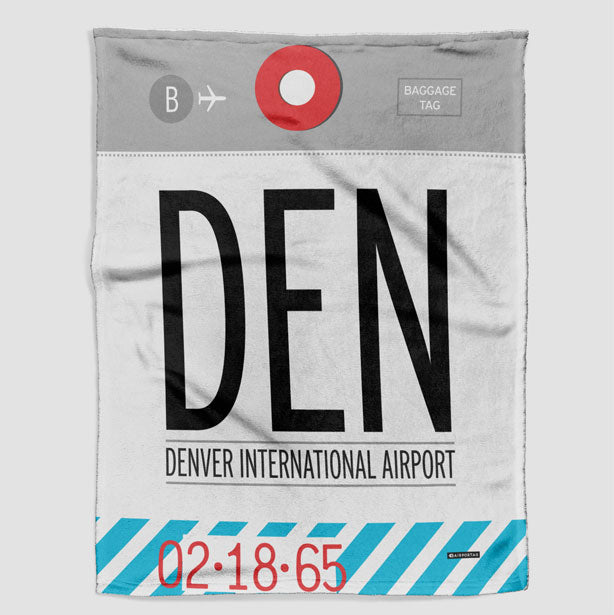 DEN - Blanket - Airportag