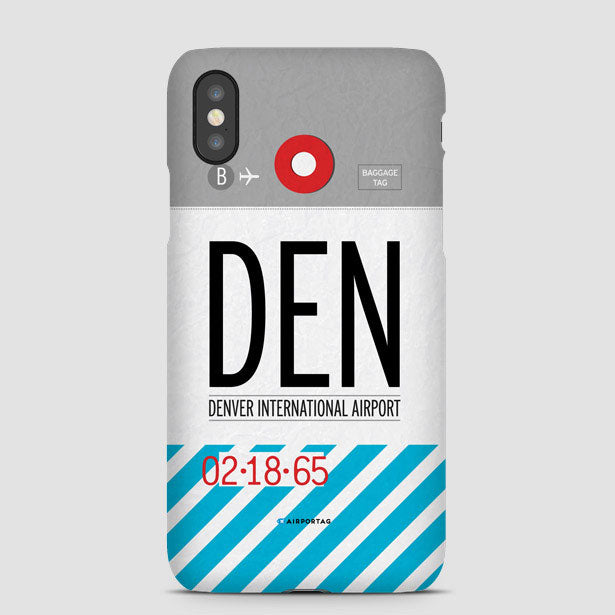 DEN - Phone Case - Airportag