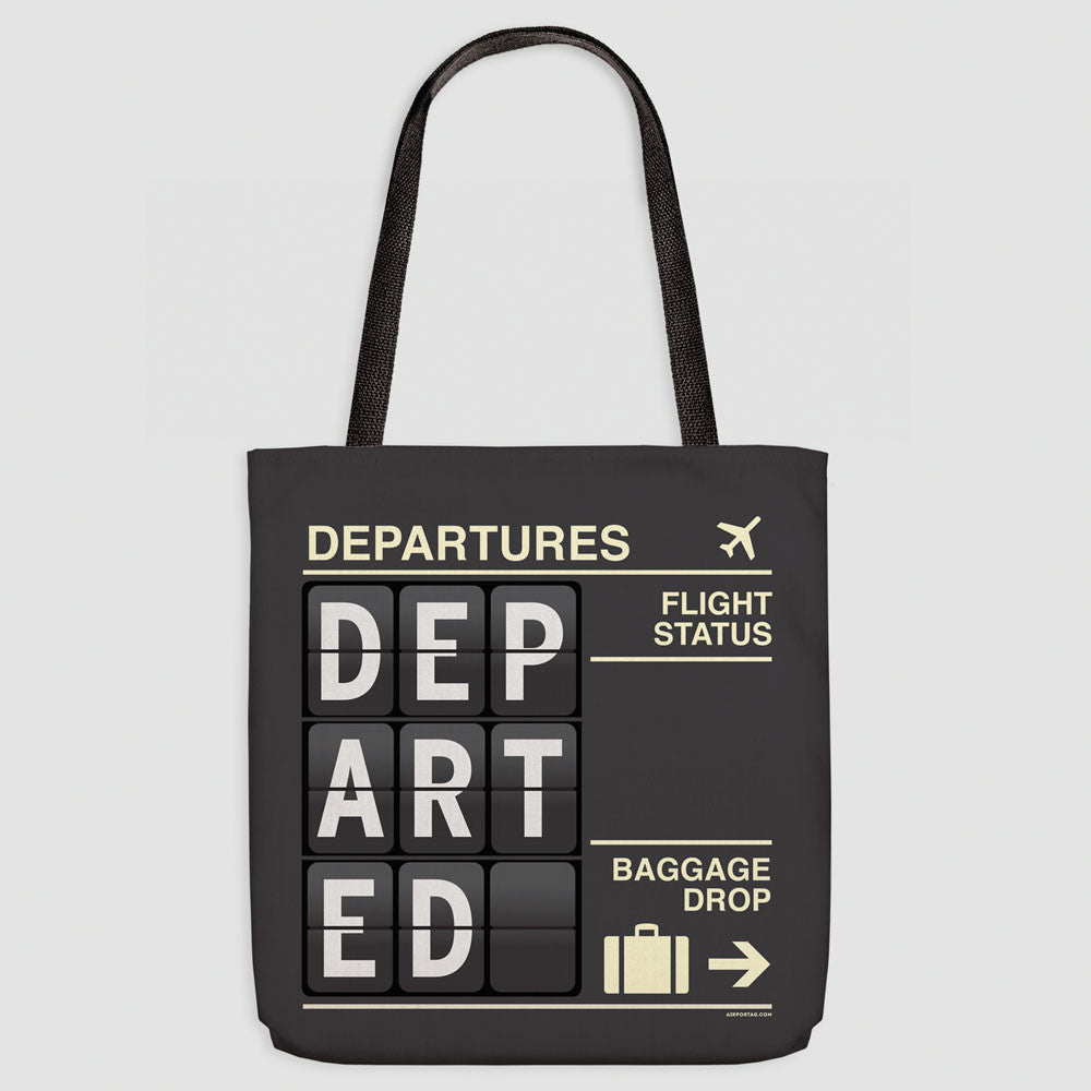 Departed - Tote Bag - Airportag