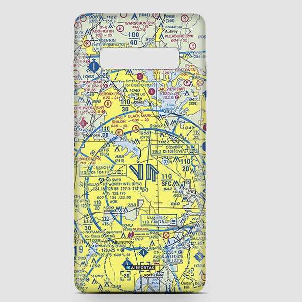 DFW Sectional - Phone Case - Airportag