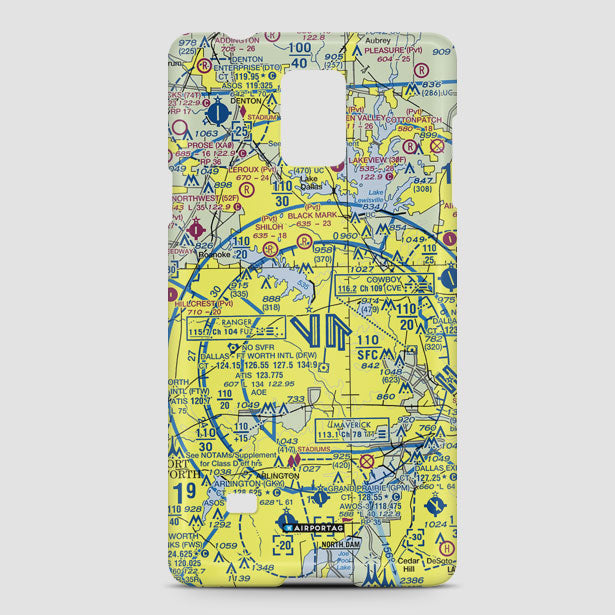 DFW Sectional - Phone Case - Airportag