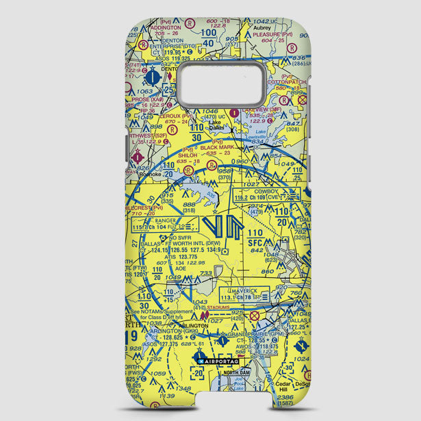 DFW Sectional - Phone Case - Airportag