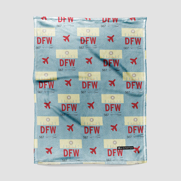 DFW - Blanket - Airportag