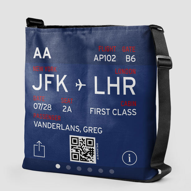 Digital Boarding Pass - Tote Bag - Airportag