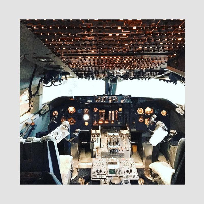 Boeing Cockpit - Canvas - Airportag