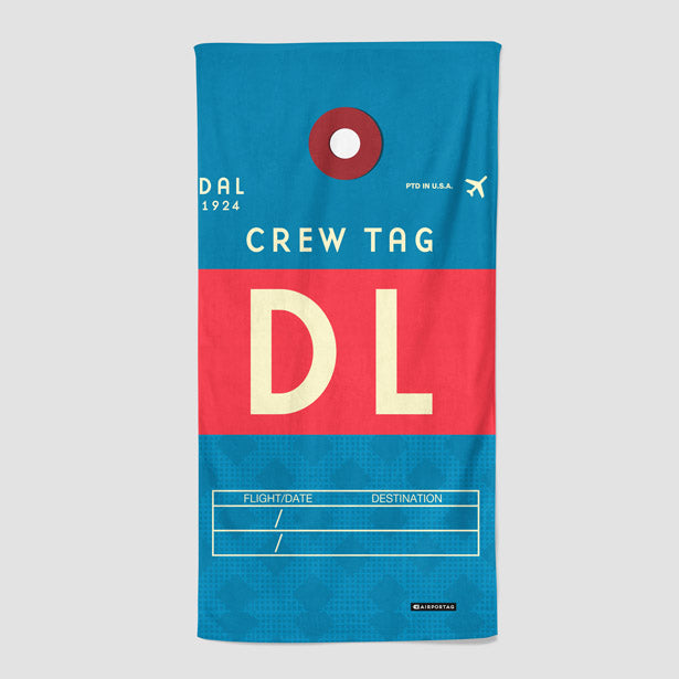 DL - Beach Towel - Airportag