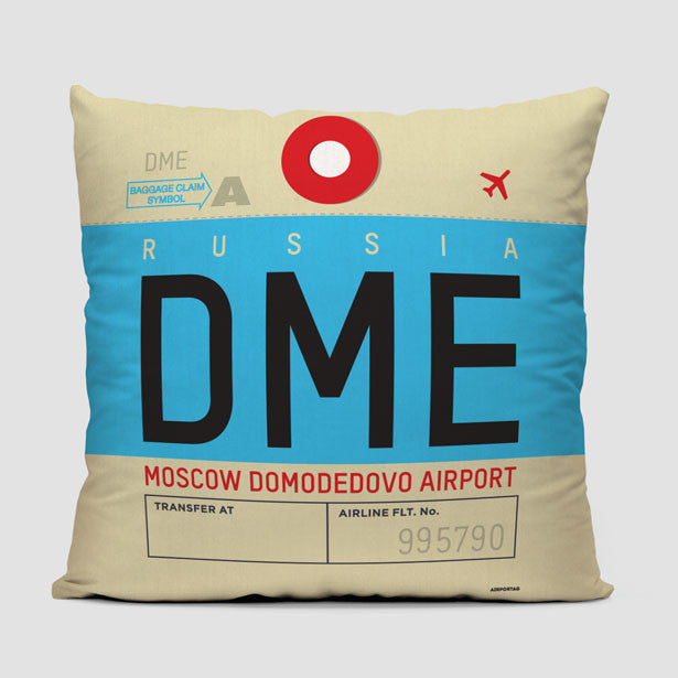 DME - Throw Pillow - Airportag