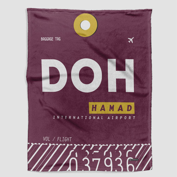 DOH - Blanket - Airportag