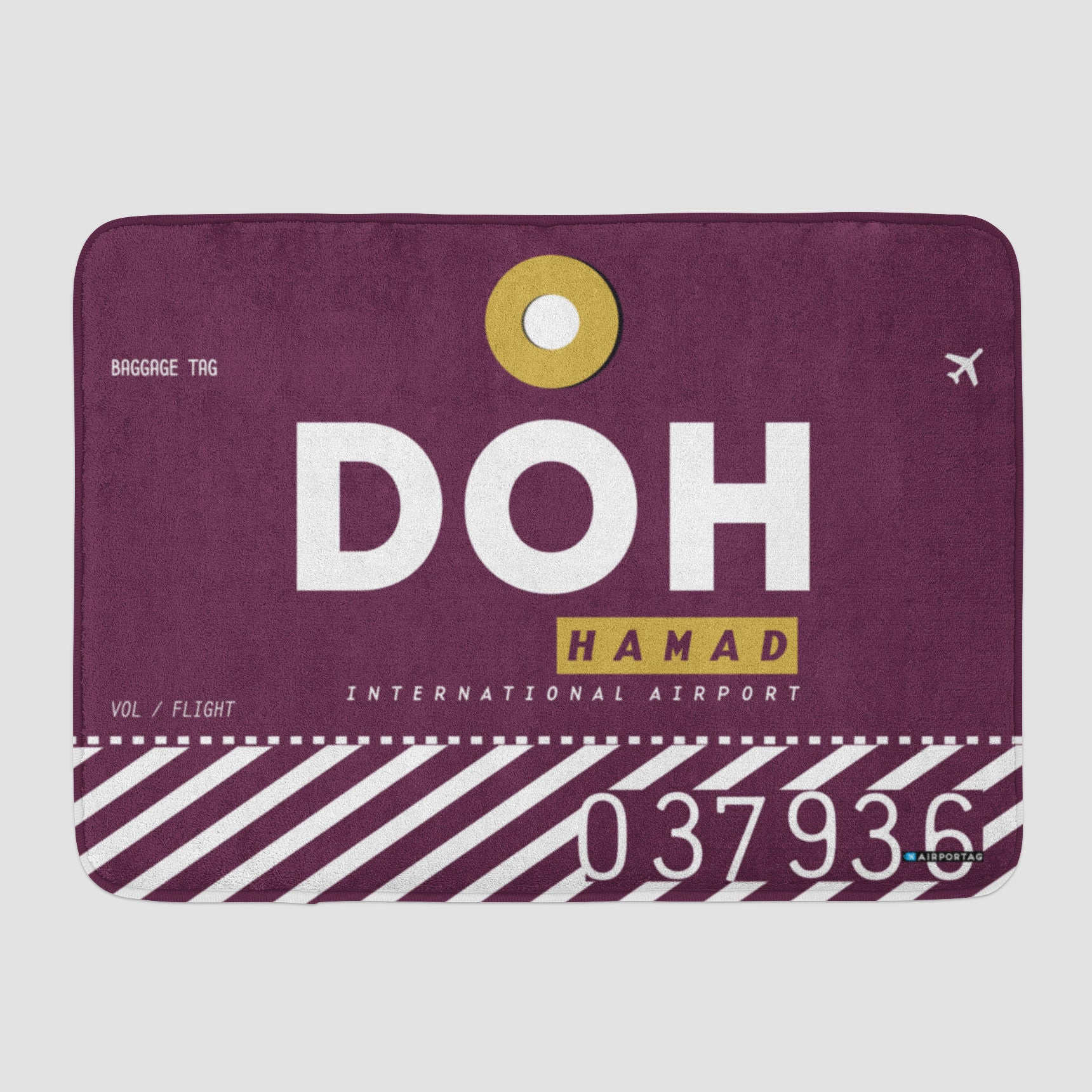 DOH - Bath Mat - Airportag