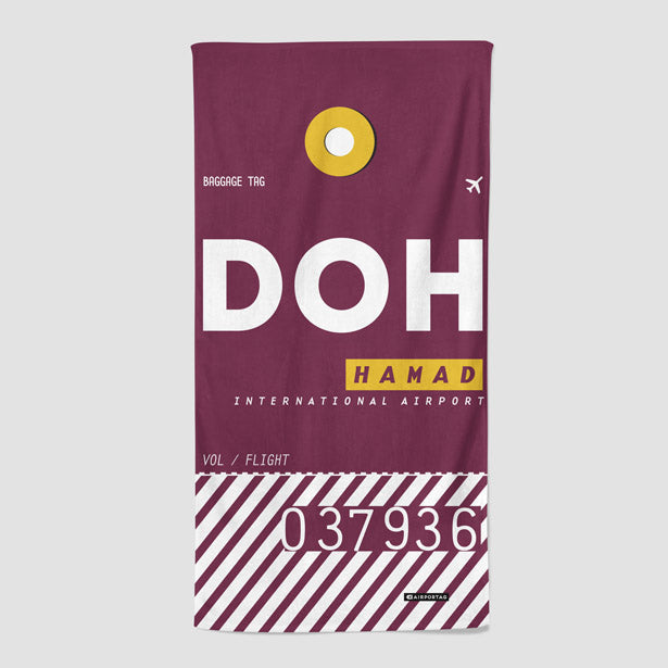 DOH - Beach Towel - Airportag