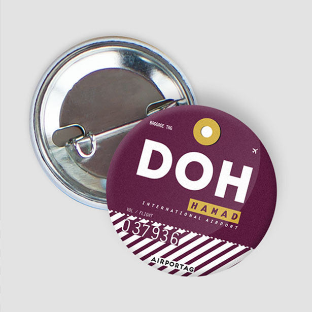 DOH - Button - Airportag