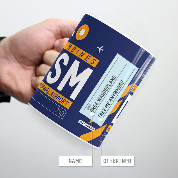 DSM - Mug - Airportag