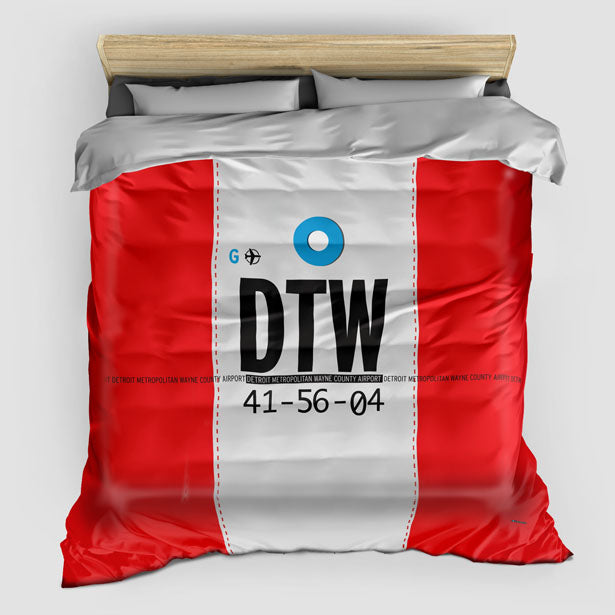 DTW - Duvet Cover - Airportag