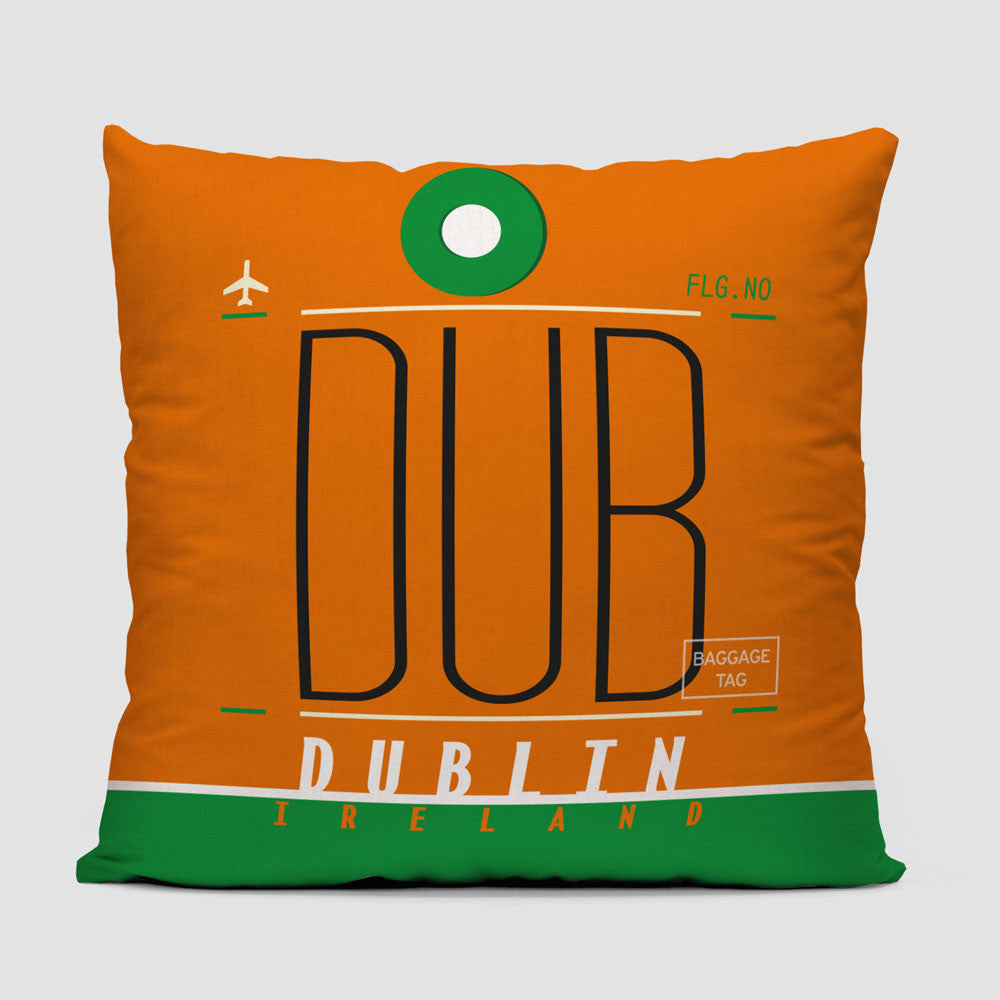 DUB - Throw Pillow - Airportag