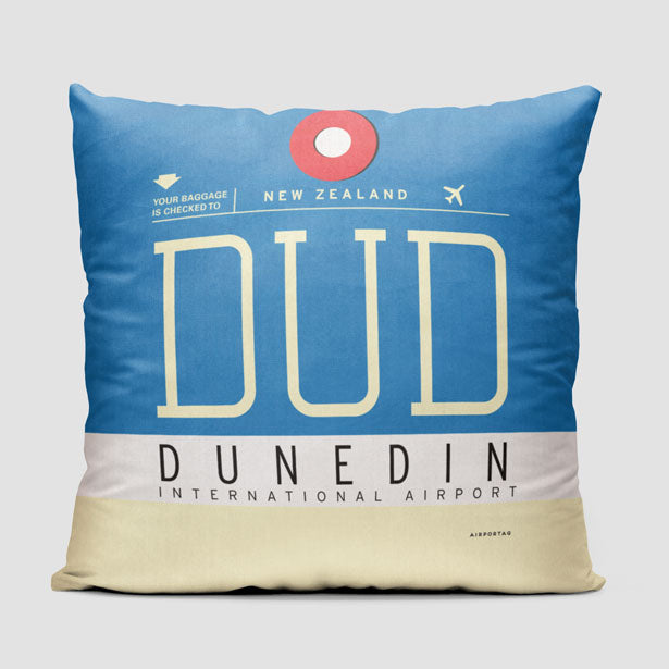 DUD - Throw Pillow - Airportag