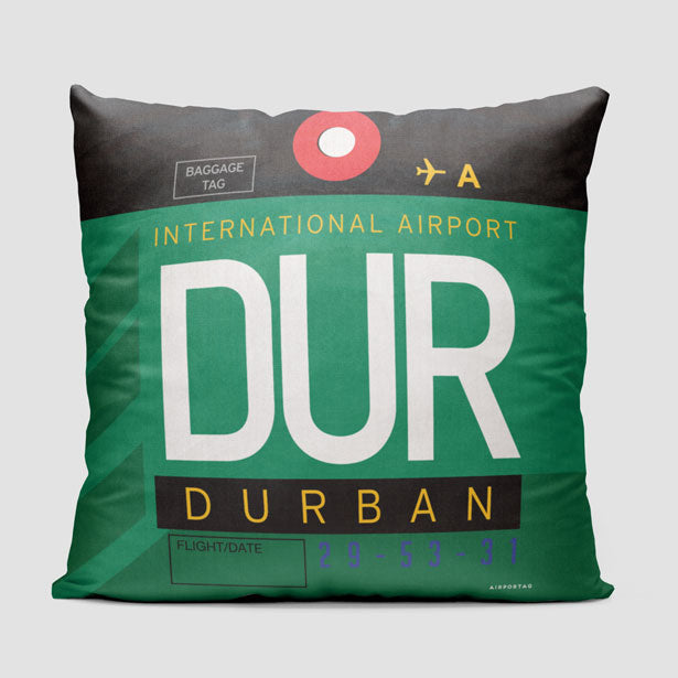 DUR - Throw Pillow - Airportag