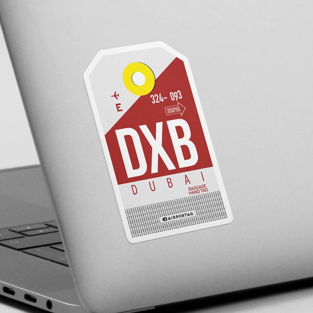 DXB - Sticker - Airportag