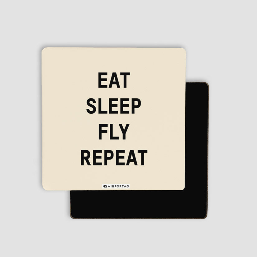 Eat Sleep Fly - Magnet