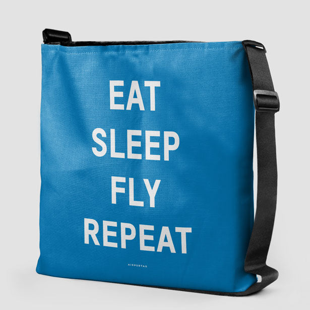 Eat Sleep Fly - Tote Bag - Airportag