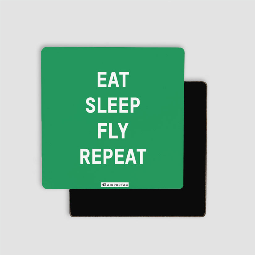 Eat Sleep Fly - Magnet